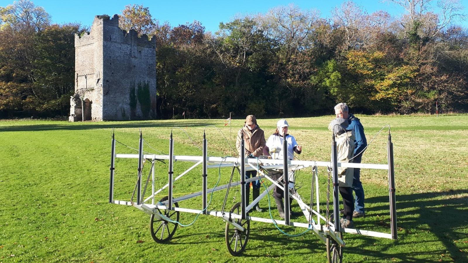 Lanestown Castle geophysical Survey