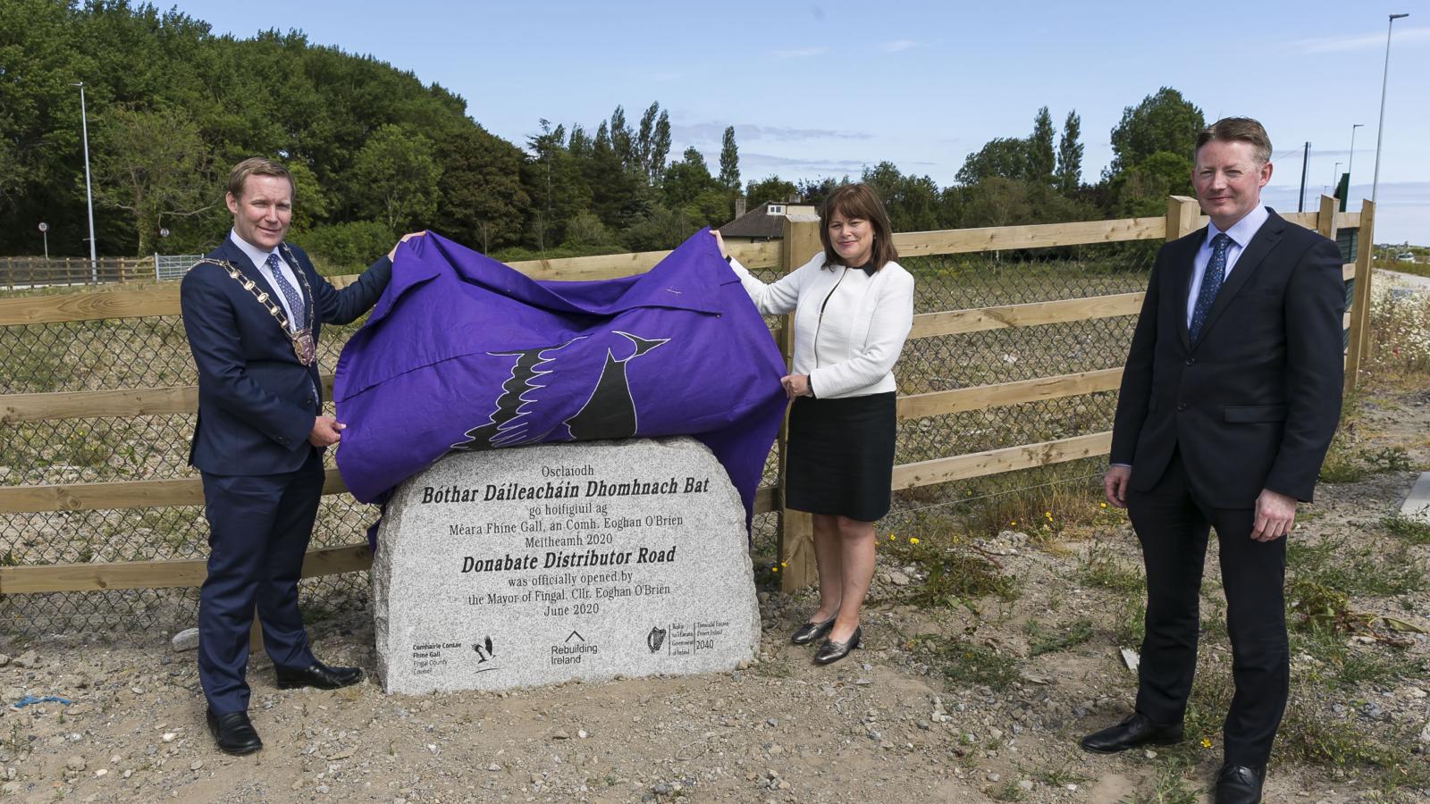 Donabate Distributor Road Unveiling Photo 1